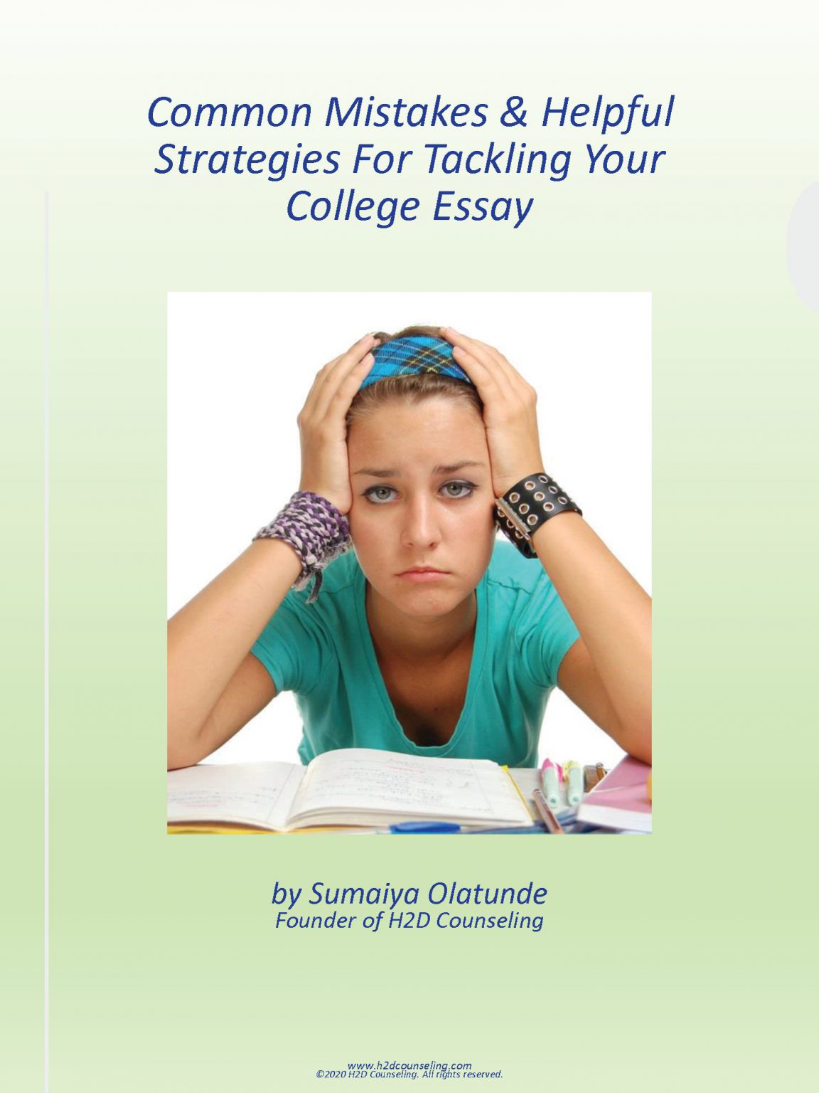 Common Mistakes Helpful Strategies For Tackling Your College Essay